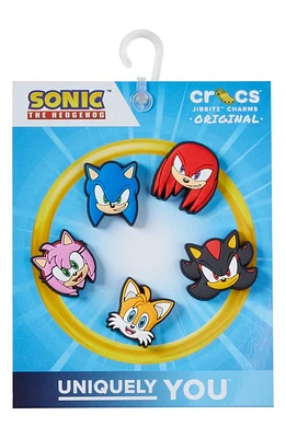 CROCS Sonic the Hedgehog 5-Pack Jibbitz Shoe Charms in White at Nordstrom