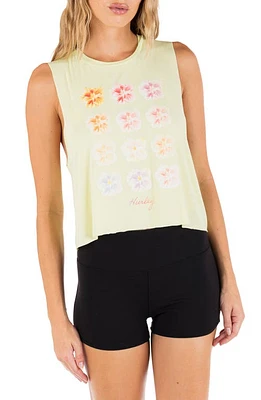 Hurley Aloha Dani Graphic Tank in Electric Lemon at Nordstrom, Size X-Small