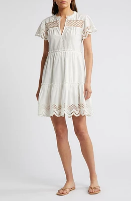 Rails Lettie Minidress White at Nordstrom,