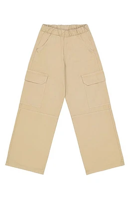 THE NEW Kids' Arco Cotton Cargo Pants Cornstalk at Nordstrom,