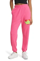 BOYS LIE Spunk Thermal Sweatpants Neon Pink at Nordstrom,