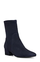 Aquatalia Stassi Water Repellent Bootie Navy at Nordstrom,