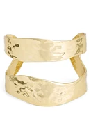 Karine Sultan Split Cuff in Gold at Nordstrom