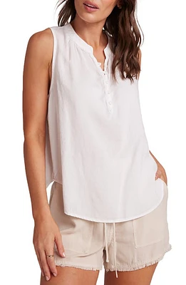 Bella Dahl Sleeveless Popover Top White at Nordstrom,