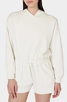 Sweaty Betty Sand Wash Cloud Weight Crop Hoodie at Nordstrom,