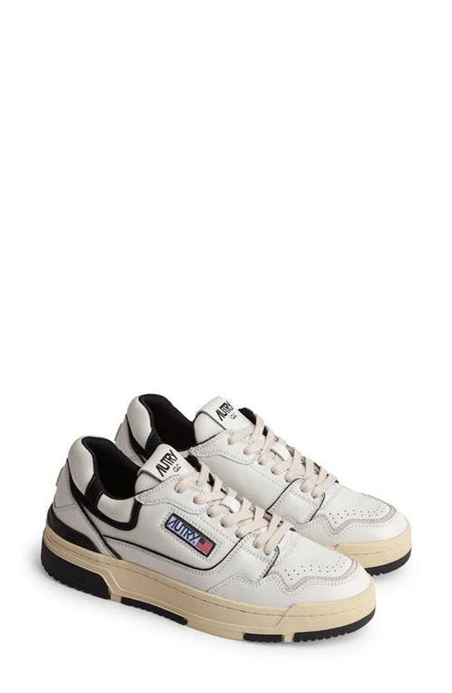 AUTRY CLC Low Top Sneaker Mult/mat Wht/blk at Nordstrom,