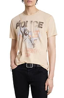 John Varvatos The Police Graphic T-Shirt Almond at Nordstrom,