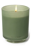 ILLUME Hinoki Sage Glass Candle in Green at Nordstrom