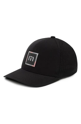 TravisMathew Airfoil Heater Tech Baseball Cap in Black at Nordstrom