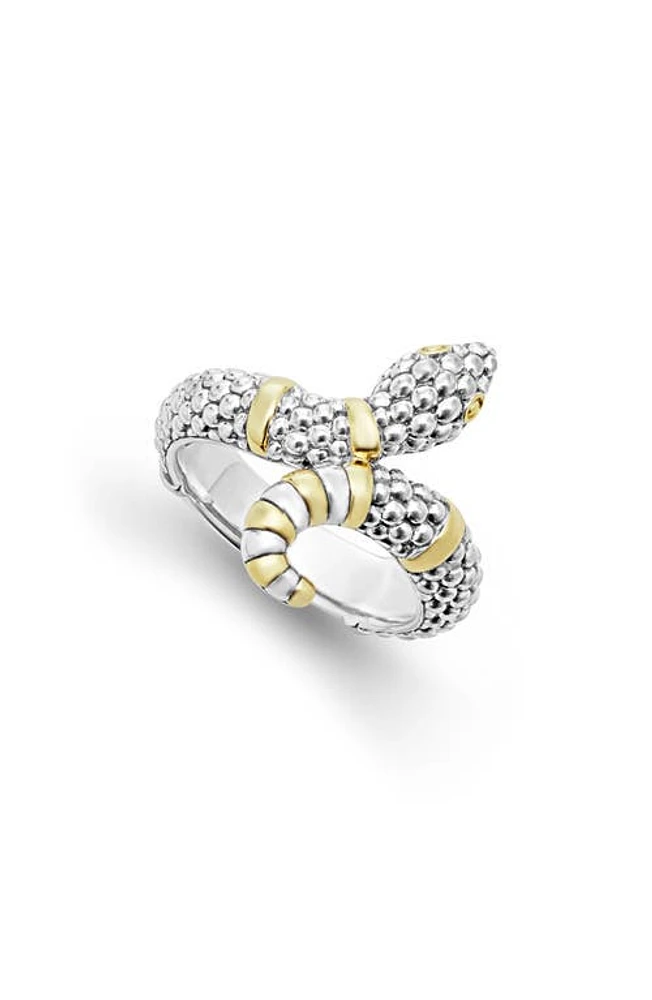 LAGOS Rare Wonders - Serpent Ring in Silver at Nordstrom