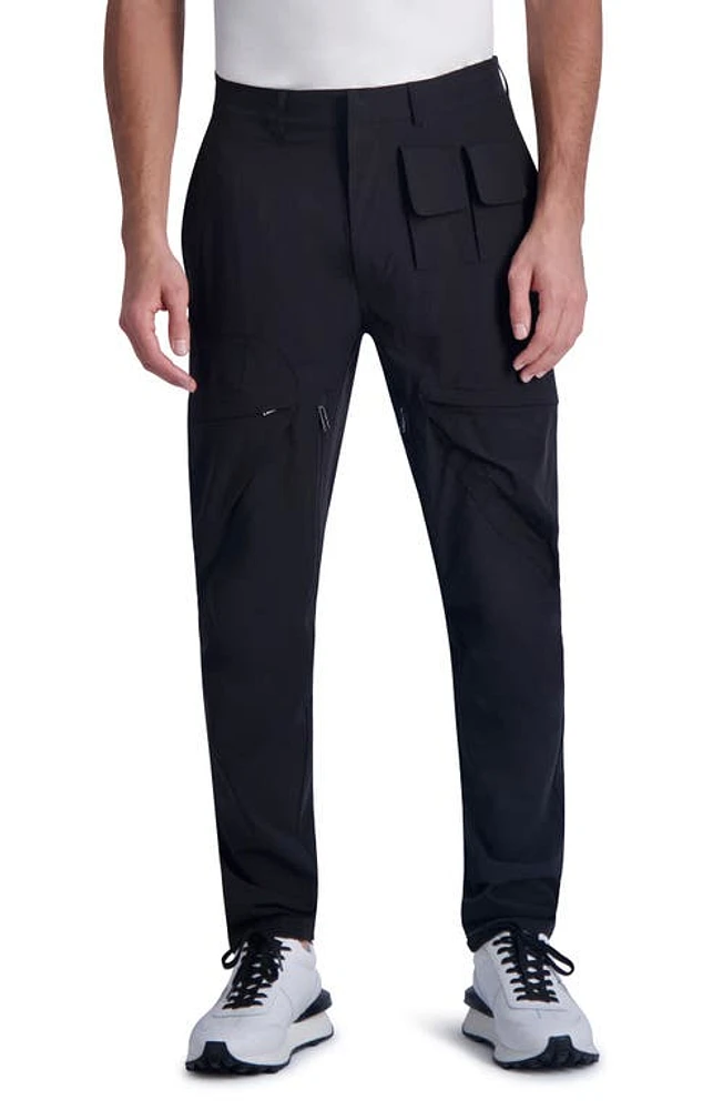 Karl Lagerfeld Paris Slim Cargo Pants Black at Nordstrom,