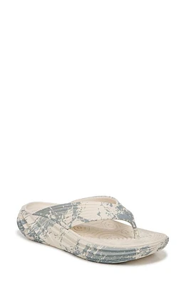 Vionic Tide RX Flip Flop Cream/Vintage Blue at Nordstrom,