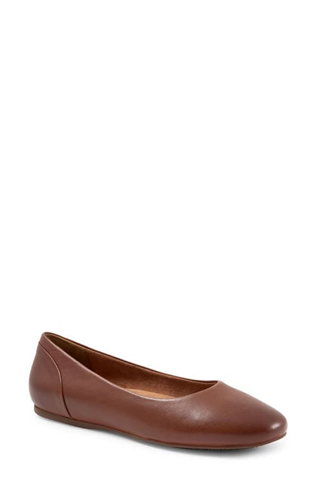 SoftWalk Shiraz Flat Cognac at Nordstrom,