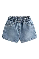 NEXT Kids' Elastic Waist Denim Shorts Indigo at Nordstrom,