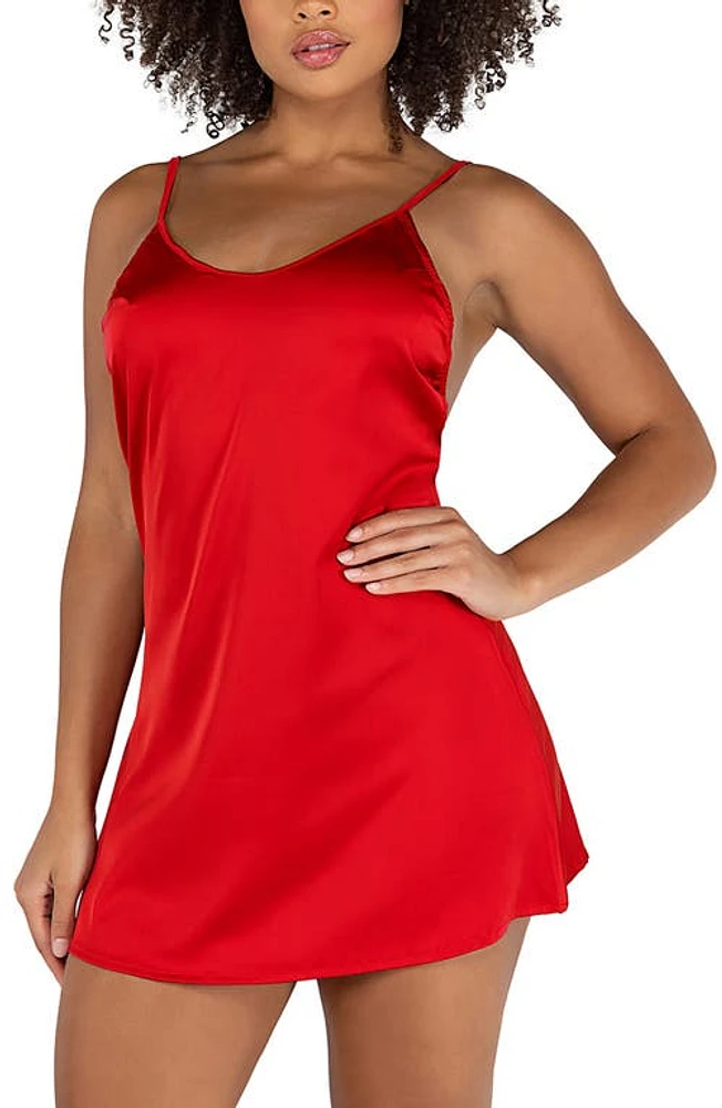 Roma Confidential Satin Chemise at Nordstrom,