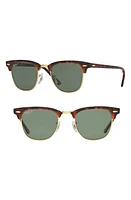 Ray-Ban Classic Clubmaster 51mm Polarized Sunglasses in Red Havana at Nordstrom