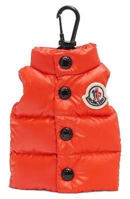 Moncler Puffer Vest Key Ring in Red at Nordstrom