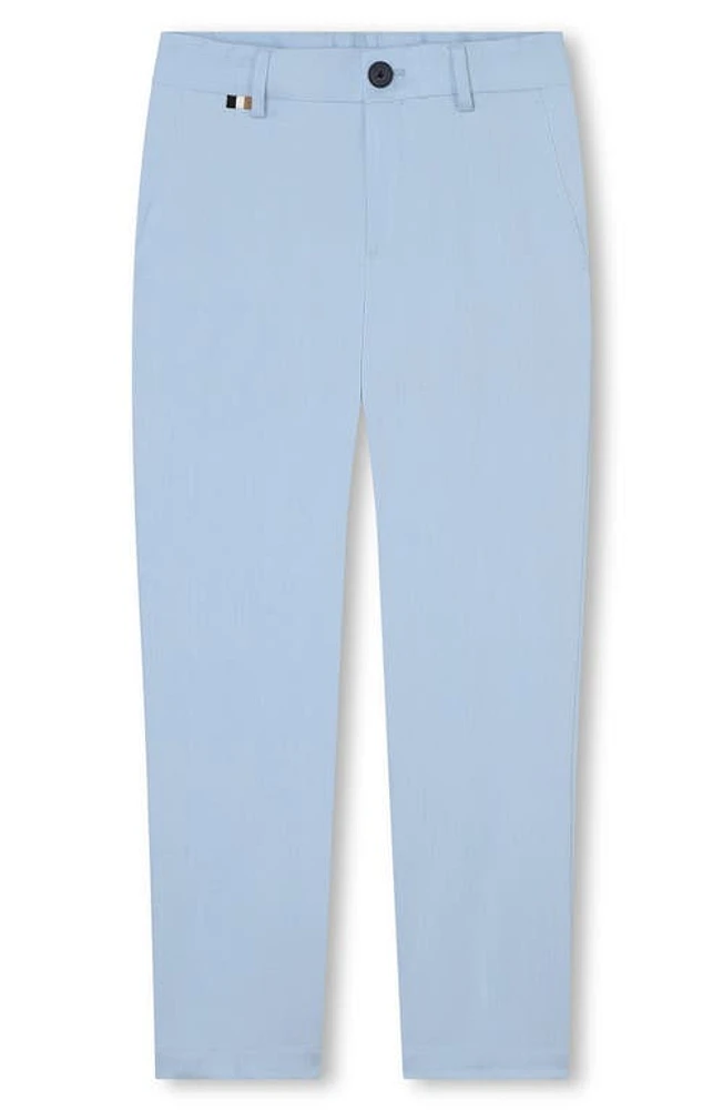 BOSS Kidswear Kids' Suit Pants Pale Blue at Nordstrom, Y