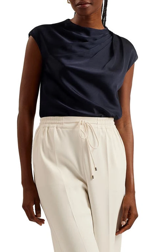 Ted Baker London Drape Neck Top at Nordstrom,