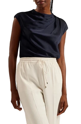 Ted Baker London Drape Neck Top at Nordstrom,