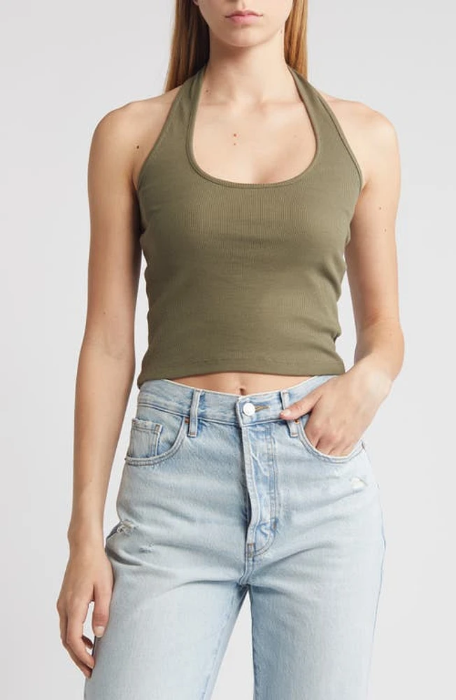 Noisy may Maya Rib Halter Top at Nordstrom,