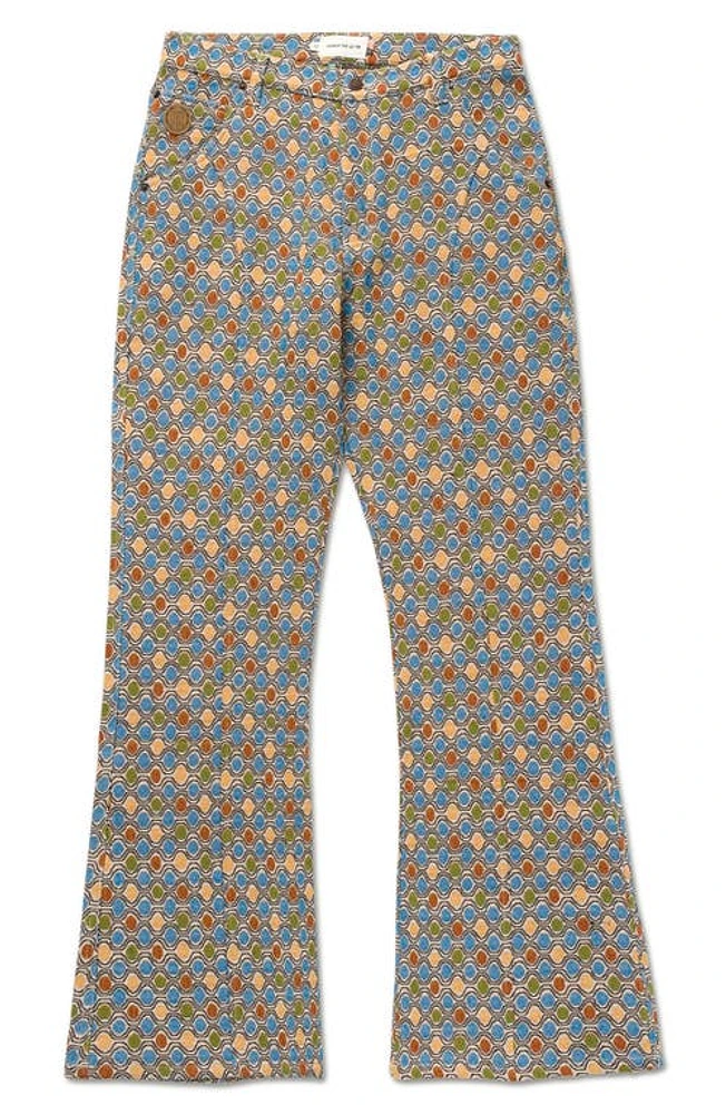 HONOR THE GIFT Tapestry Flare Leg Pants in Multi at Nordstrom, Size 30