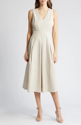 Du Paradis A-Line Dress Oatmeal at Nordstrom,