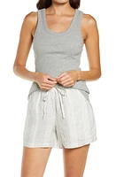 Papinelle Ribbed Shelf Bra Tank at Nordstrom,