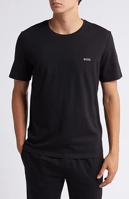 BOSS Mix Match Pajama T-Shirt Black at Nordstrom,