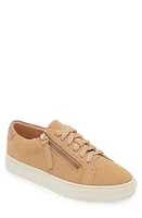 FRANKIE4 Billie Zip Sneaker Camel Suede at Nordstrom,