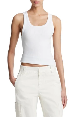 Vince Scoop Neck Rib Tank at Nordstrom,