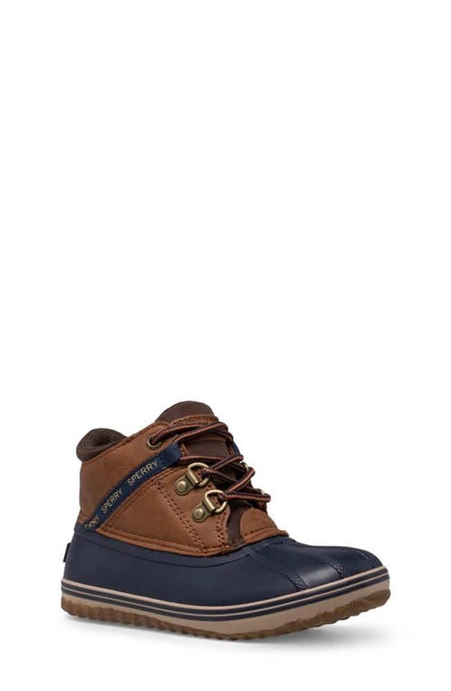 SPERRY TOP-SIDER Bowline Storm Boot in Navy/Tan at Nordstrom, Size 2 M