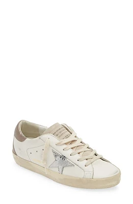 Golden Goose Super-Star Sneaker White/Silver at Nordstrom,