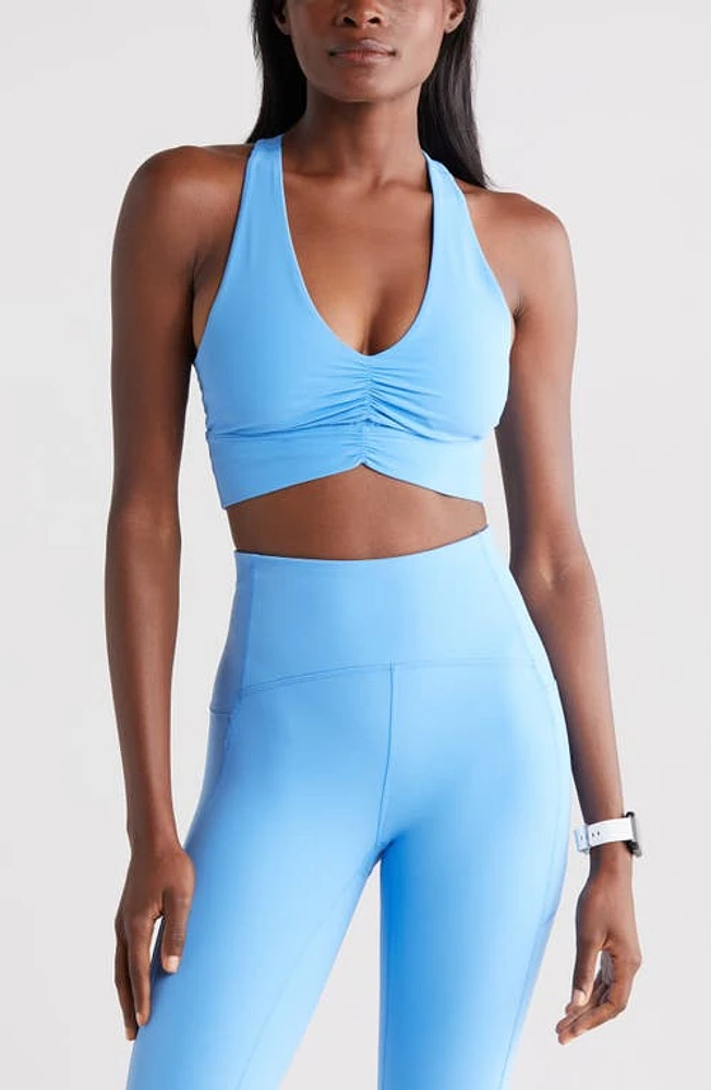 zella Studio Luxe Ballet Longline Sports Bra at Nordstrom,