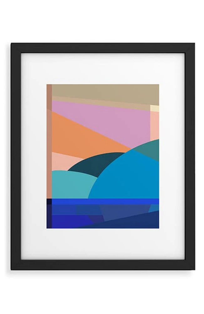 Deny Designs In The Winter Sun Framed Art Print in Frame at Nordstrom