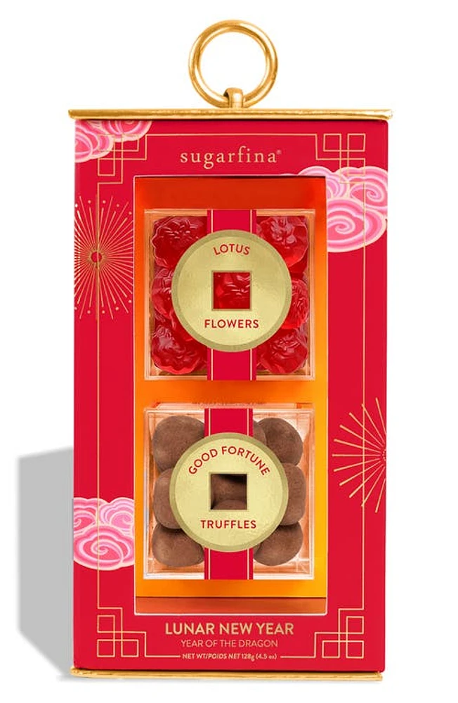 sugarfina Year of the Dragon 2-Piece Lantern Candy Bento Box at Nordstrom