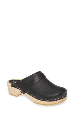 Swedish Hasbeens Husband Clog in Black at Nordstrom, Size 8Us