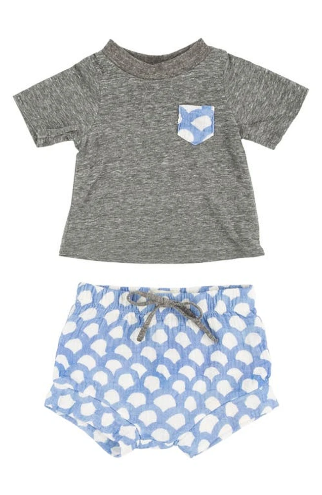 Miki Miette T-Shirt & Shorts Set Washi at Nordstrom,