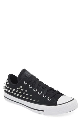 Converse Chuck Taylor All Star 70 Ox Stud Sneaker in Black/Silver/White at Nordstrom, Size 5