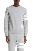 Thom Browne Stripe Sleeve Sweatshirt at Nordstrom,