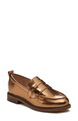 Kelsi Dagger Brooklyn Lens Penny Loafer Cognac at Nordstrom,