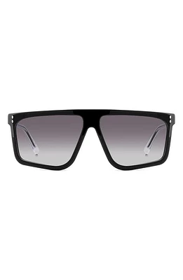 Isabel Marant 61mm Gradient Square Sunglasses in Black/Grey Shaded at Nordstrom