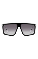 Isabel Marant 61mm Gradient Square Sunglasses in Black/Grey Shaded at Nordstrom