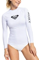 Roxy Whole Hearted Long Sleeve Rashguard at Nordstrom,