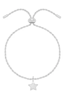 Estella Bartlett Amelia Star Charm Bracelet in Silver at Nordstrom