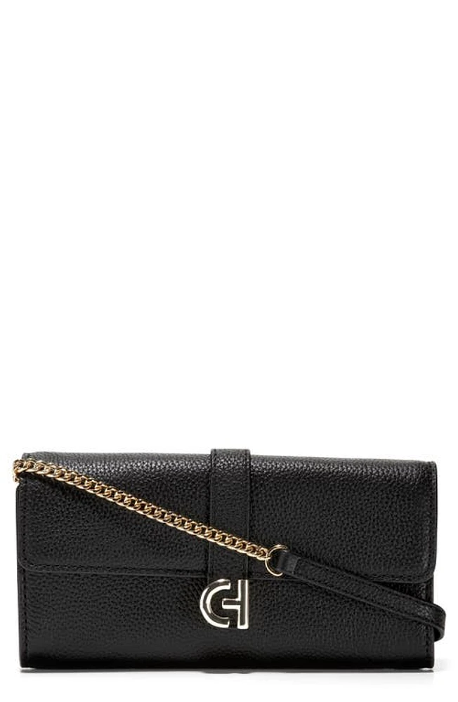 Cole Haan On a Chain Crossbody Wallet in Black at Nordstrom