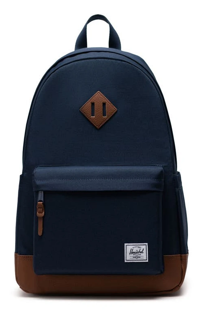 Herschel Supply Co. Heritage Backpack in Navy/Tan at Nordstrom