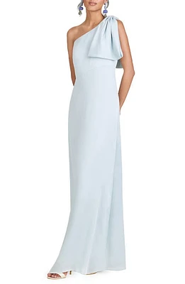 Sachin & Babi Chelsea One-Shoulder Gown Ice Blue at Nordstrom,