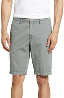 Brax Regular Fit Belleville Diamond Weave Bermuda Shorts in Khaki at Nordstrom, Size 32R