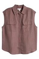 Nordstrom Dolman Sleeve Flap Pocket Button-Up Shirt at Nordstrom,